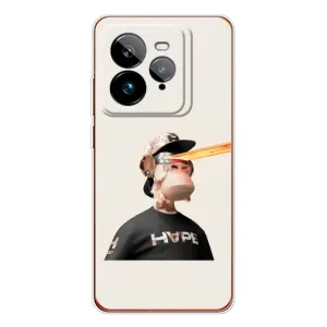 Чехлы с Обезьянами NFT для Realme GT 7Pro (AlphaPrint) (обезьяна NFT в очках)