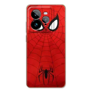 Чехол с человеком пауком для Realme GT 7Pro - (AlphaPrint) (Паук (Марвел))