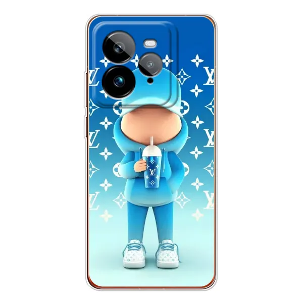 Чохол з принтом «Хлопець LV» для Realme GT 7Pro