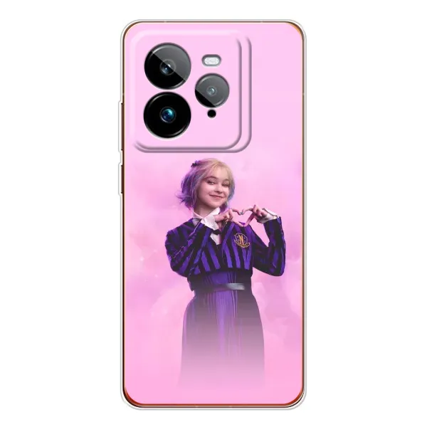Чехол с принтом «Яркая Энид Уэнздей» для Realme GT 7Pro