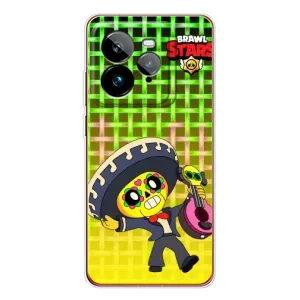 Чехлы Brawl Stars для Realme GT 7Pro (AlphaPrint) (Поко в самбреро)