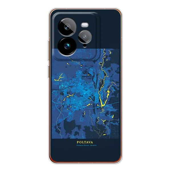 Чохол з принтом «Полтава» для Realme GT 7Pro