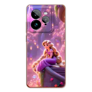 Чехол Рапунцель для Realme GT 7Pro (Рапунцель в замке)