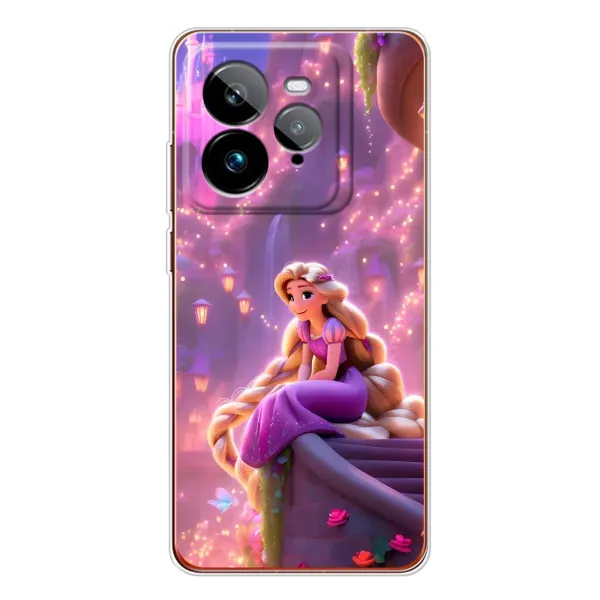 Чехол с принтом «Рапунцель в замке» для Realme GT 7Pro