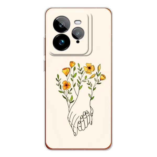 Чехол с принтом «Руки любви» для Realme GT 7Pro