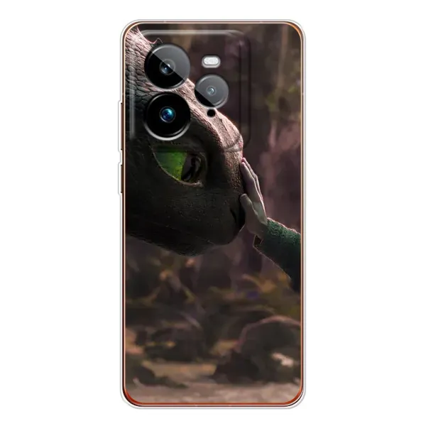 Чохол з принтом «Сцена з драконом» для Realme GT 7Pro Чохол з принтом «Сцена з драконом» для Realme GT 7Pro