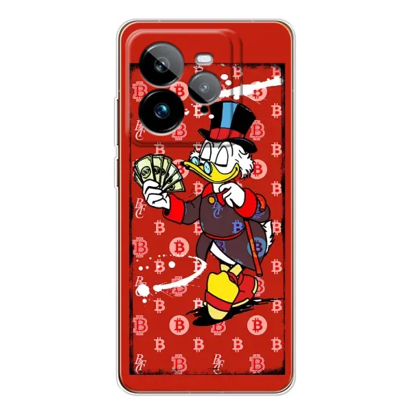 Чехол с принтом «Scrooge MagDag» для Realme GT 7Pro