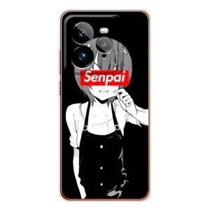 Чехлы Персонажи Аниме Наруто для Realme GT 7Pro (AlphaPrint) (Senpai)