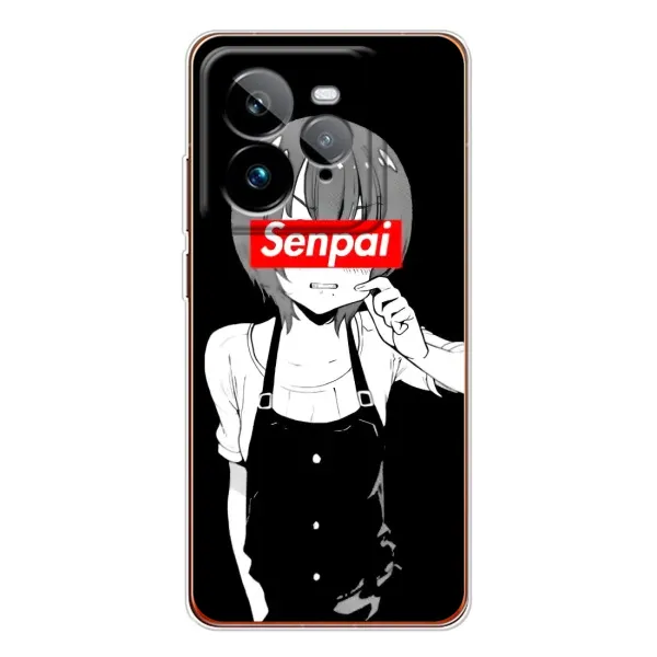 Чехол с принтом «Senpai» для Realme GT 7Pro