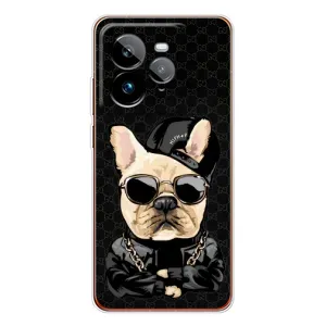 Чохли з крутими принтами для Realme GT 7Pro - (PREMIUMPrint) (Стильна собака)
