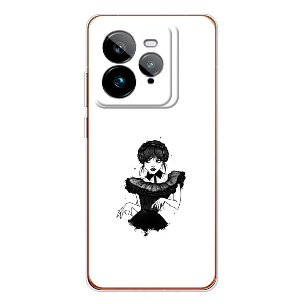 Чехол с принтом «танец Уэнздей» для Realme GT 7Pro