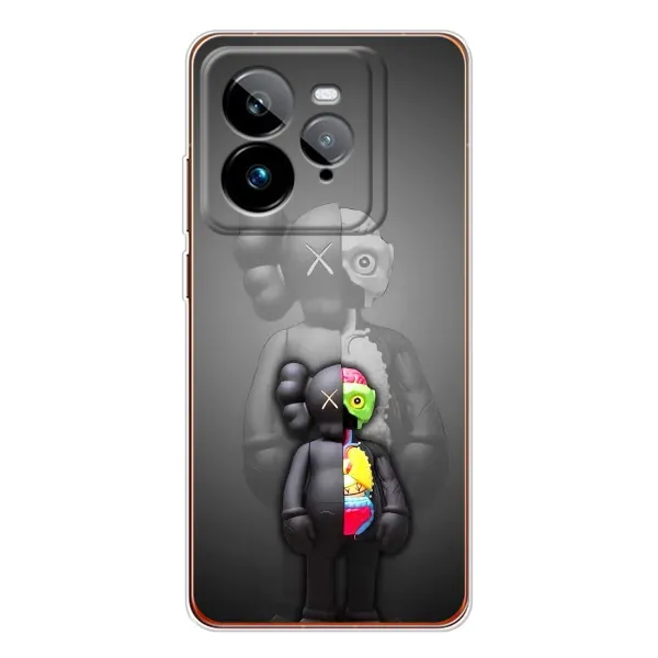 Чохол з принтом «Тіло Bearbrick» для Realme GT 7Pro