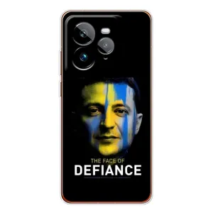 Чехол для Realme GT 7Pro (AlphaPrint - с принтом Зеленского) (В. Зеленский)