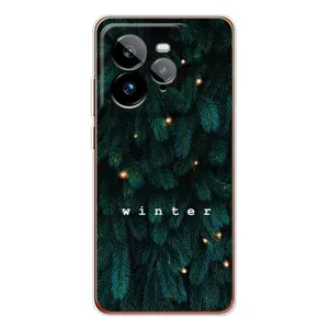 Новогодние, Праздничные Чехлы для Realme GT 7Pro - 2024 год (Winter)