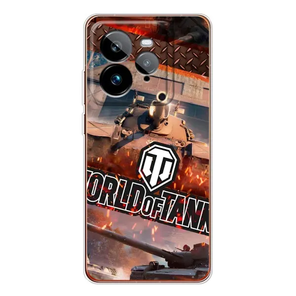 Чехол с принтом «World of Tanks» для Realme GT 7Pro Чехол с принтом «World of Tanks» для Realme GT 7Pro