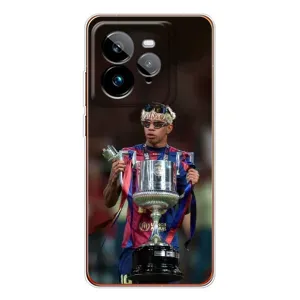 Чохол з футболістом Ламін Ямаль Realme GT 7Pro (Ямаль з кубком)