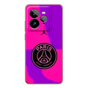 Чохли PSG для Realme GT 7Pro (AlphaPrint) (яскравий ПСЖ)