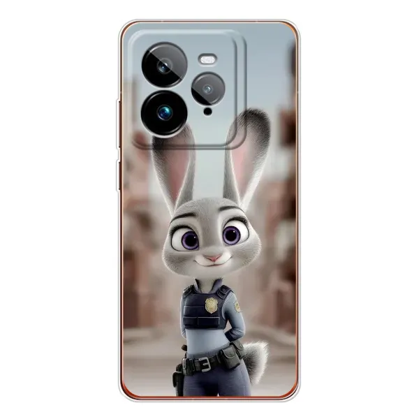 Чехол с принтом «Офицер Джуди Хоппс» для Realme GT 7Pro