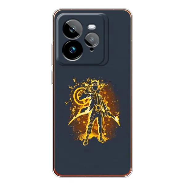 Чохол з принтом «золотий Наруто» для Realme GT 7Pro