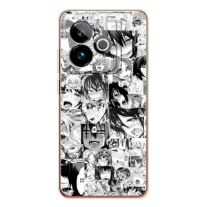 Чехол с принтом «Ahegao manga» для Realme GT 7T