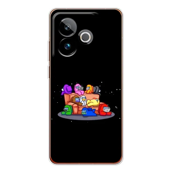 Чехол с принтом «Амонг-ас» для Realme GT 7T Чехол с принтом «Амонг-ас» для Realme GT 7T