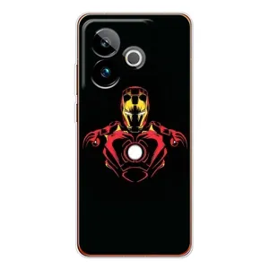 Чехлы с героями Марвел Realme GT 7T (VPrint) (Человек железный)