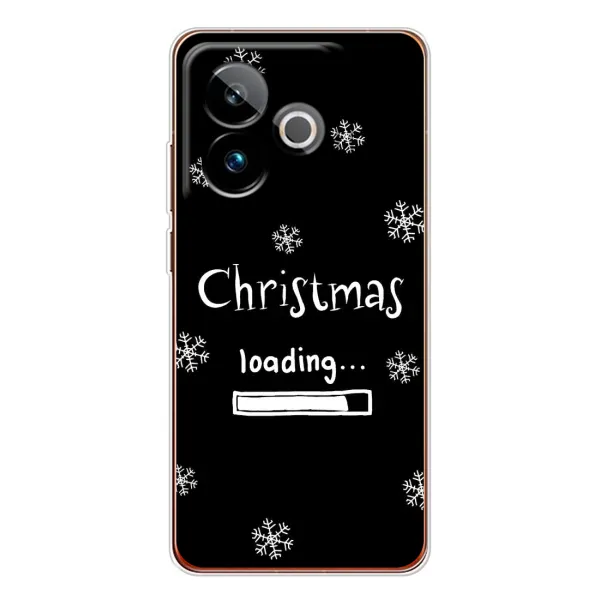 Чехол с принтом «Christmas loading» для Realme GT 7T Чехол с принтом «Christmas loading» для Realme GT 7T