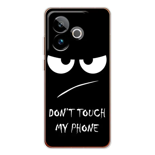 Чехол с принтом «Dont Touch» для Realme GT 7T