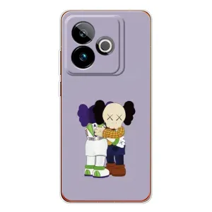 Чехлы для Realme GT 7T - Bearbrick Louis Vuitton (PREMIUMPrint) (Дружба Беарбрик)