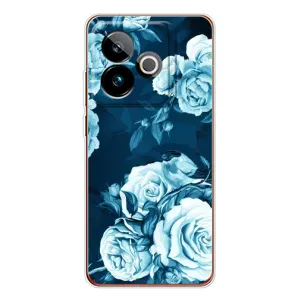 Чехлы (ART) Цветы на Realme GT 7T (VPrint)