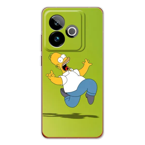 Чехол с принтом «Гомер Симпсон» для Realme GT 7T