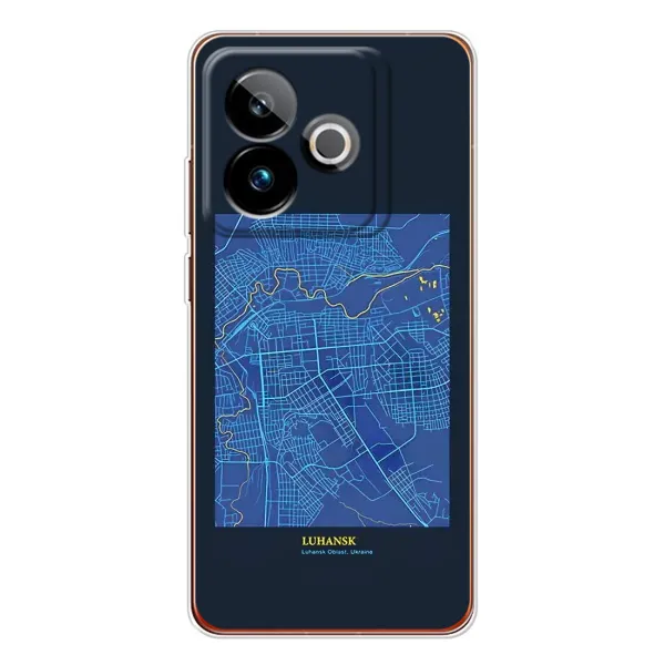 Чехол с принтом «Гуганск» для Realme GT 7T