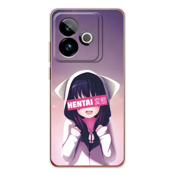 Чехол с принтом «Hentai chan» для Realme GT 7T