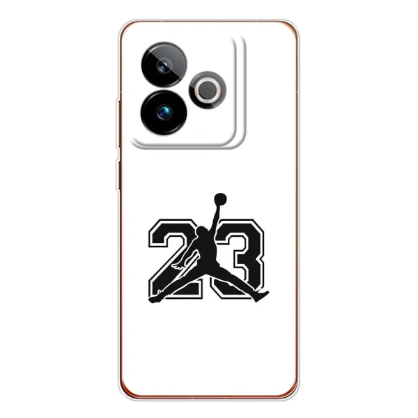 Чехол с принтом «Jordan 23» для Realme GT 7T Чехол с принтом «Jordan 23» для Realme GT 7T