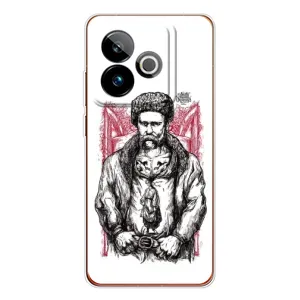 Чохли для Realme GT 7T с принтом Тараса Шевченко (AlphaPrint) (Козак Шевченко)