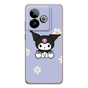 Чехол с кроликом Куроми на Realme GT 7T (Куроми в цветах)