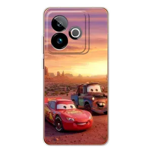 Силиконовый чехол Маквин для Realme GT 7T (Маквин и Метр)