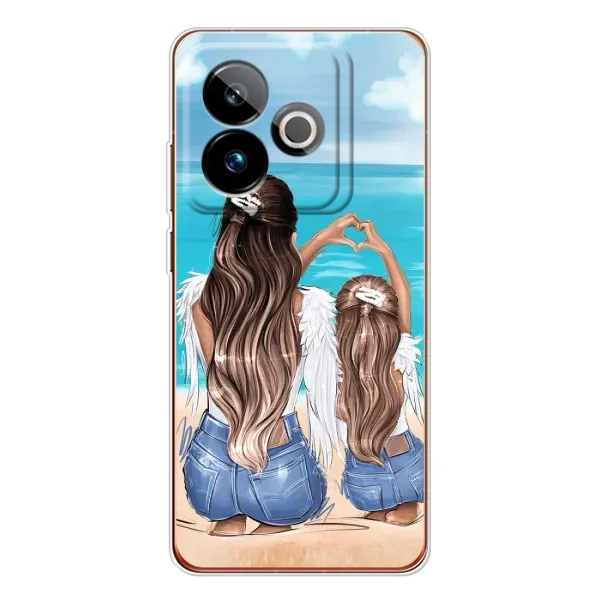 Чехол с принтом «Мама с доченькой» для Realme GT 7T Чехол с принтом «Мама с доченькой» для Realme GT 7T