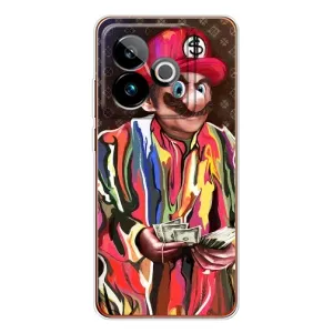Бренднові Чохли для Realme GT 7T - (PREMIUMPrint) (Mario LV)