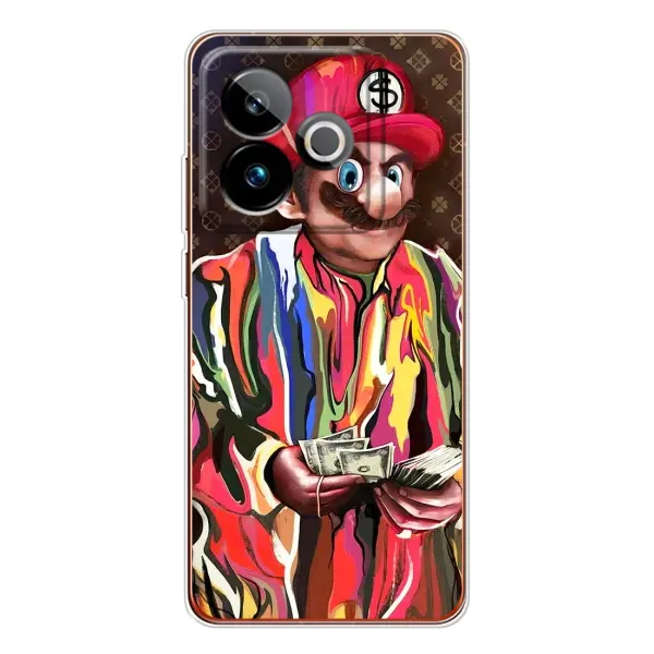Чохол з принтом «Mario LV» для Realme GT 7T