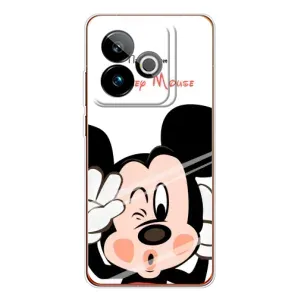 Эксклюзивный чехол для Realme GT 7T (AlphaPrint - Мультяшные) (Маус Микки)