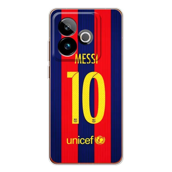 Чохол з принтом «Messi Barca 10» для Realme GT 7T Чохол з принтом «Messi Barca 10» для Realme GT 7T