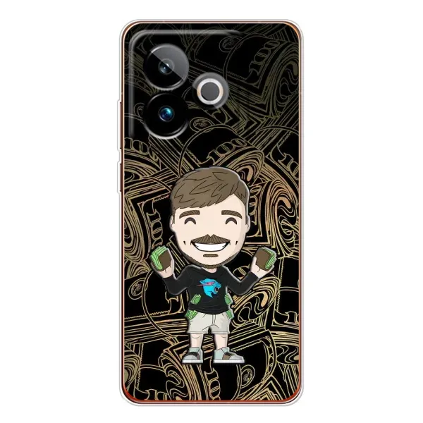 Чохол з принтом «Mister Beast» для Realme GT 7T