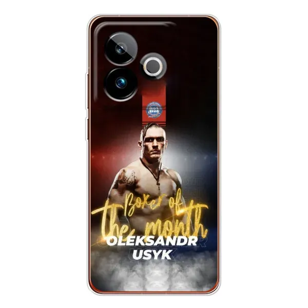 Чохол з принтом «Olexandr Usyk» для Realme GT 7T Чохол з принтом «Olexandr Usyk» для Realme GT 7T