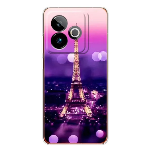 Чехол с принтом «Париж Башня» для Realme GT 7T