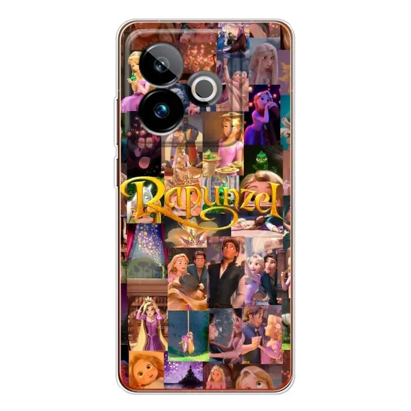 Чохол з принтом «Колаж Рапунцель» для Realme GT 7T Чохол з принтом «Колаж Рапунцель» для Realme GT 7T