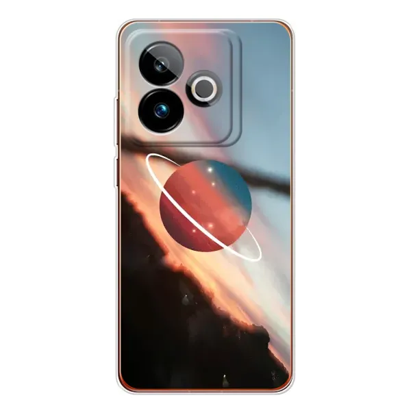 Чохол з принтом «Сатурн» для Realme GT 7T