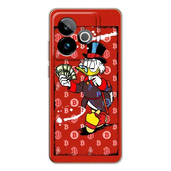 Чехол с принтом «Scrooge MagDag» для Realme GT 7T