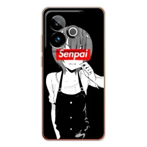Чехол с принтом «Senpai» для Realme GT 7T