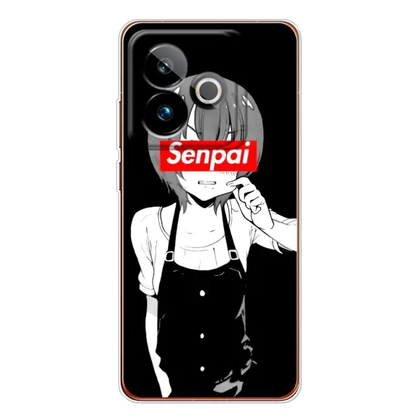 Чехол с принтом «Senpai» для Realme GT 7T
